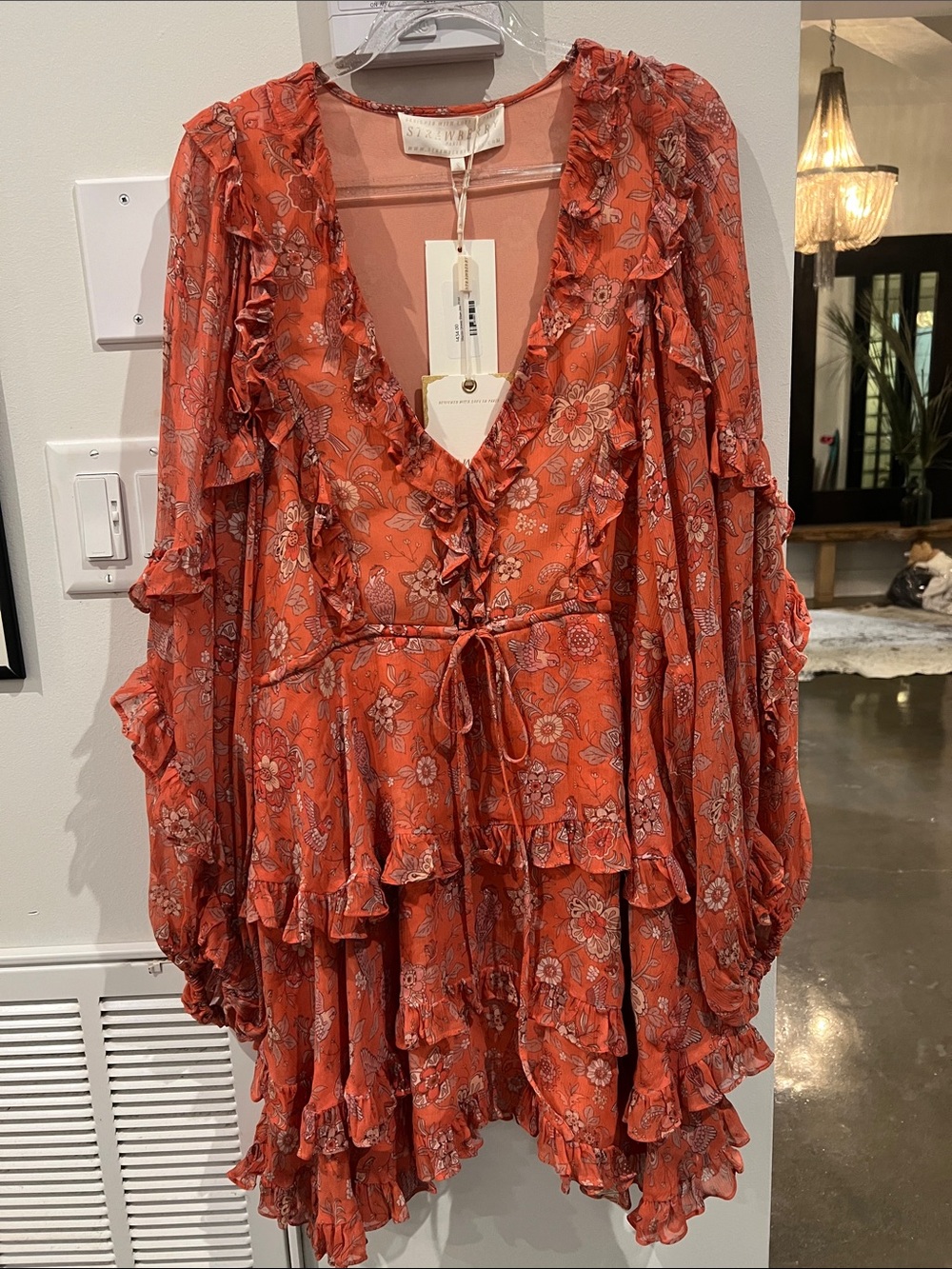 NWT Strawberry Paris Shailin Dress Size S